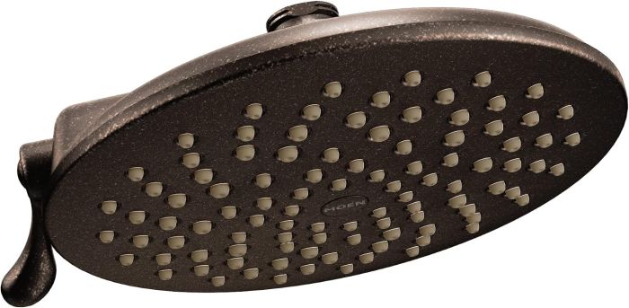 Moen S6320 Velocity Two-Function Rain Shower Head with Immersion Technology